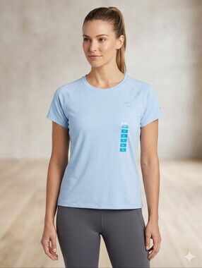 Champion Activewear Women's Blue Short-Sleeve T-shirt Size XL Womens'